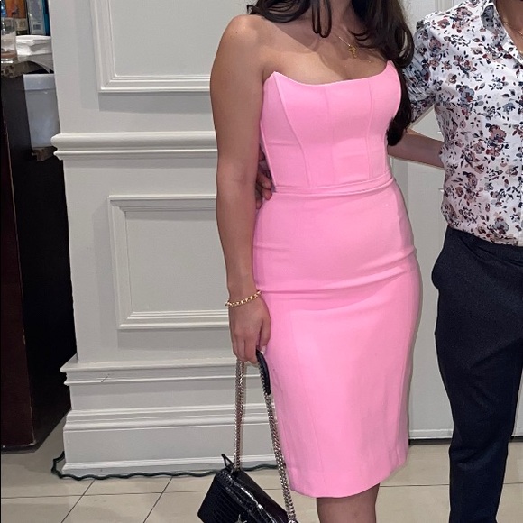 House of CB pink corset dress - Picture 2 of 2